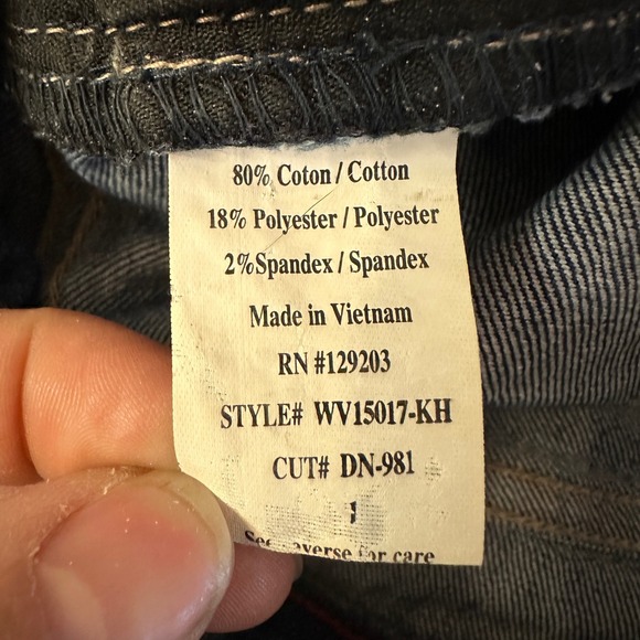 Cello Jeans Women's Dark Wash Skinny Jeans Size 1 - Picture 5 of 6